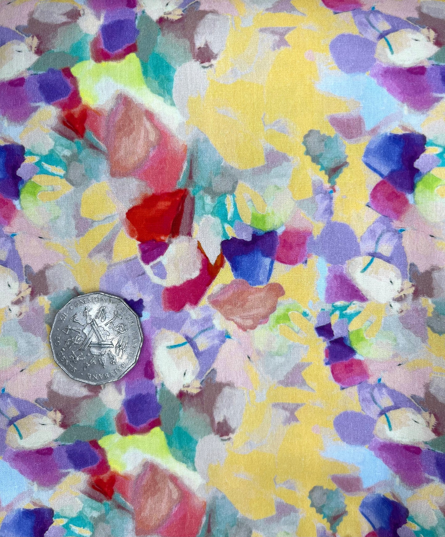Yellow & Purple Splashes