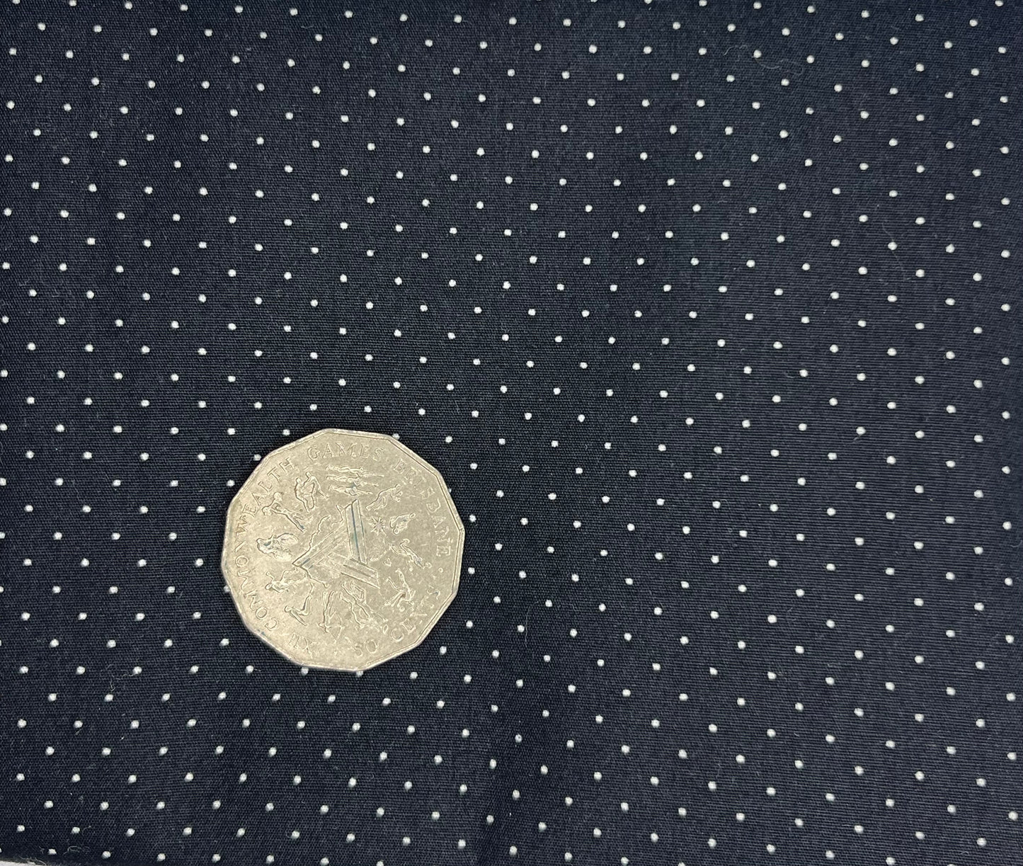 Black with White Dots - version 1