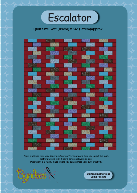 Escalator Quilt Pattern Download