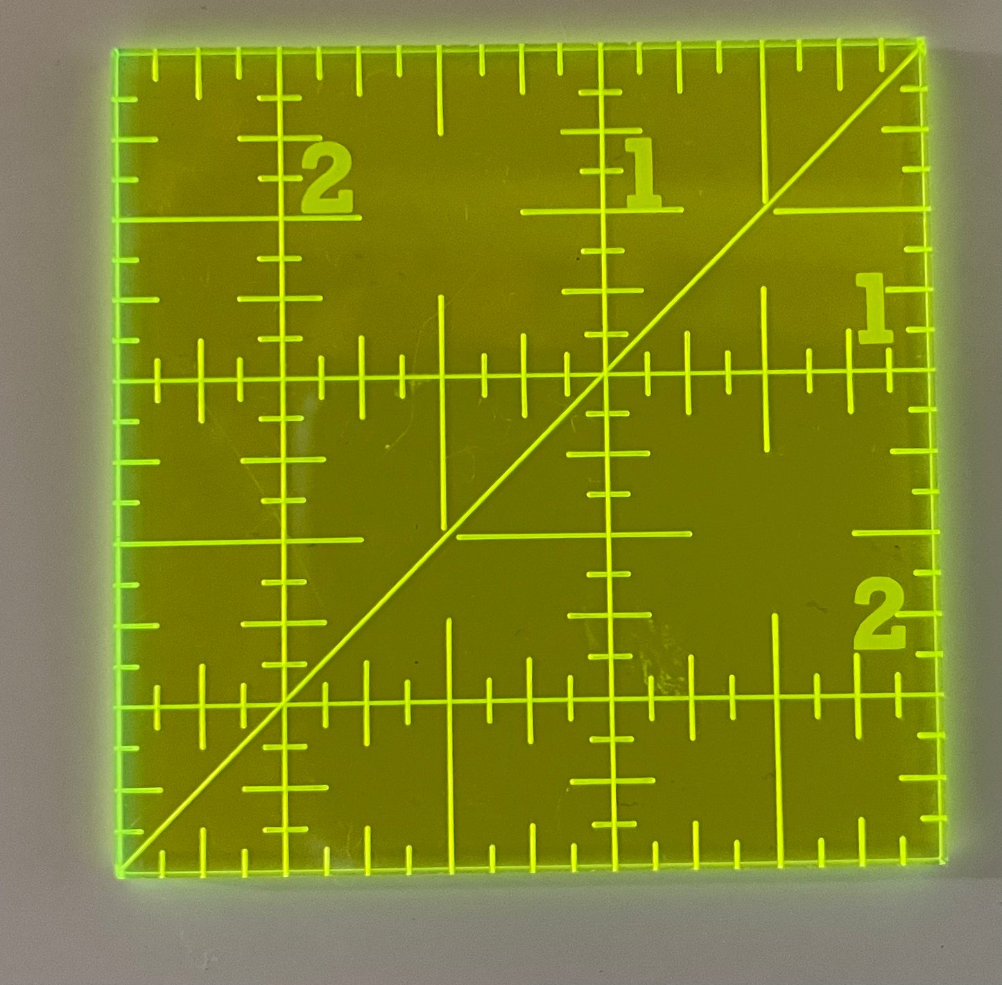 2.5" x 2.5” Square Ruler