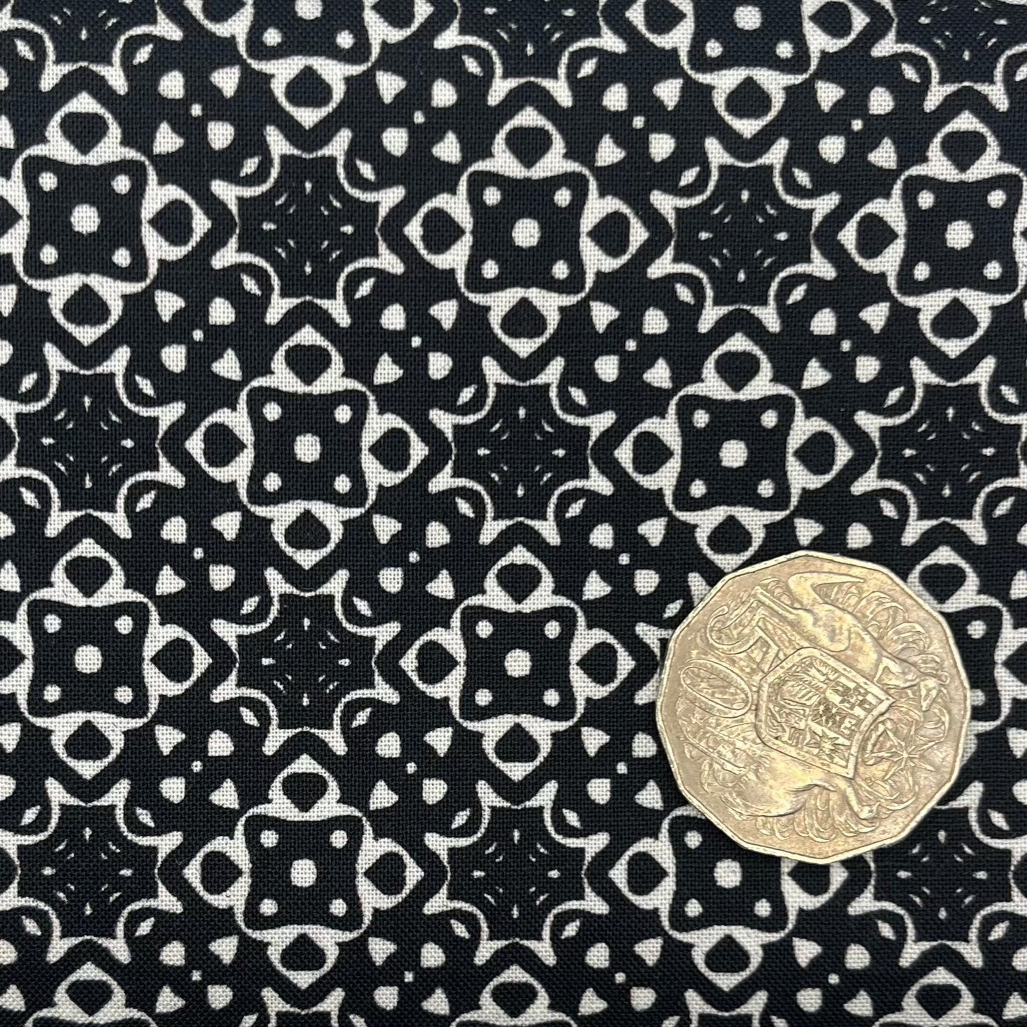 Black & White Square Hearts