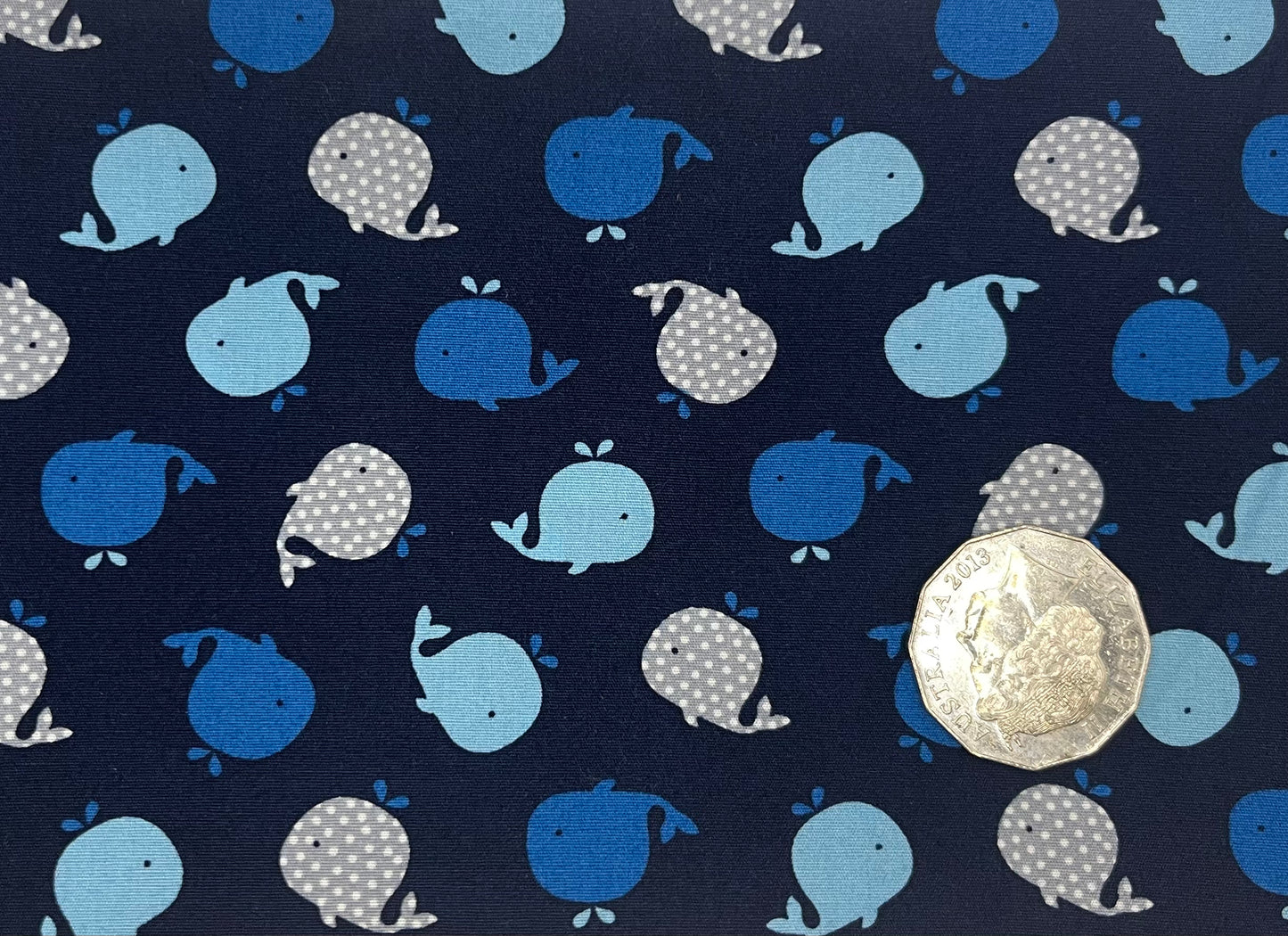 Whales Small Blue