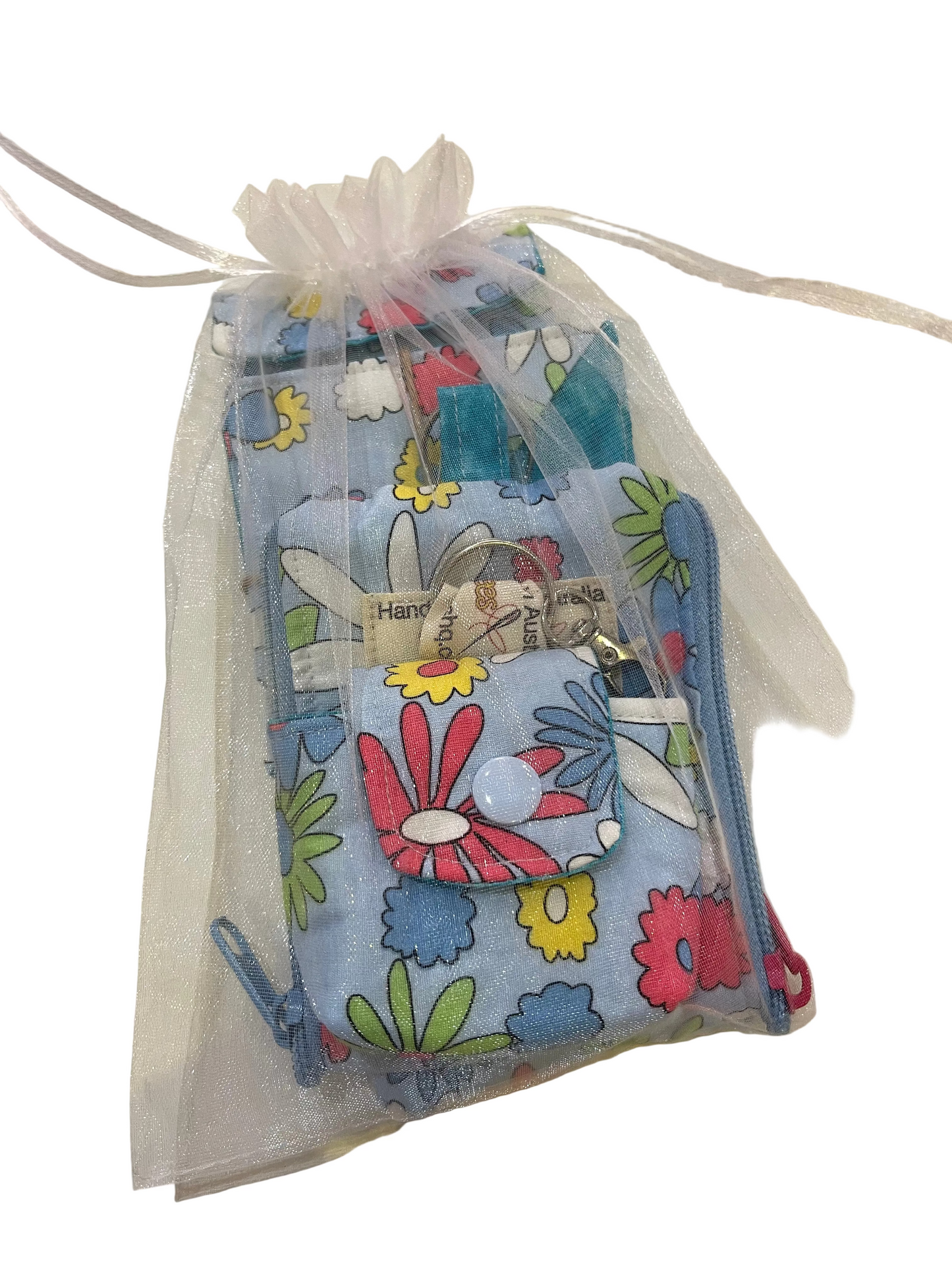 Accessories Kit - Bright Flowers w Lite Blue Lining