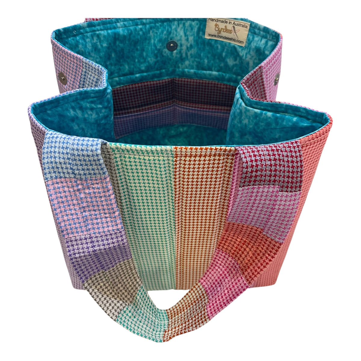 Totally Fun Bag - Pastel Stars with Lite Blue Lining