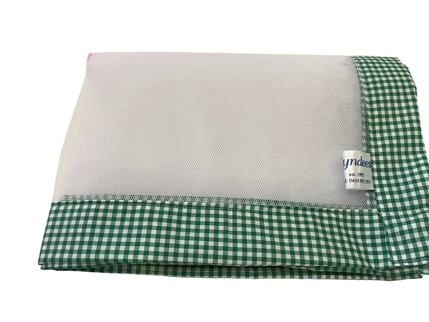 Food Net Cover - Green Check