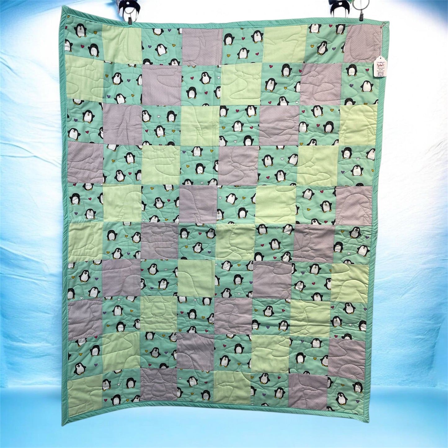 Stepping Stones Quilt Finished Size 34.5" x 42.5" Approx