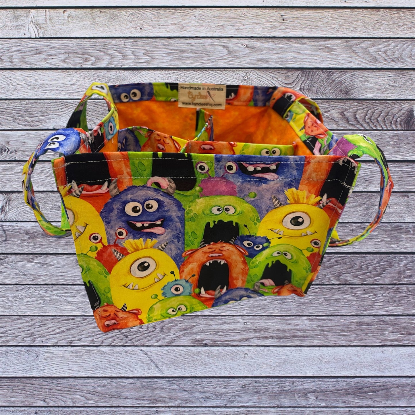 4 Cup Coffee Cup Caddy - Monsters