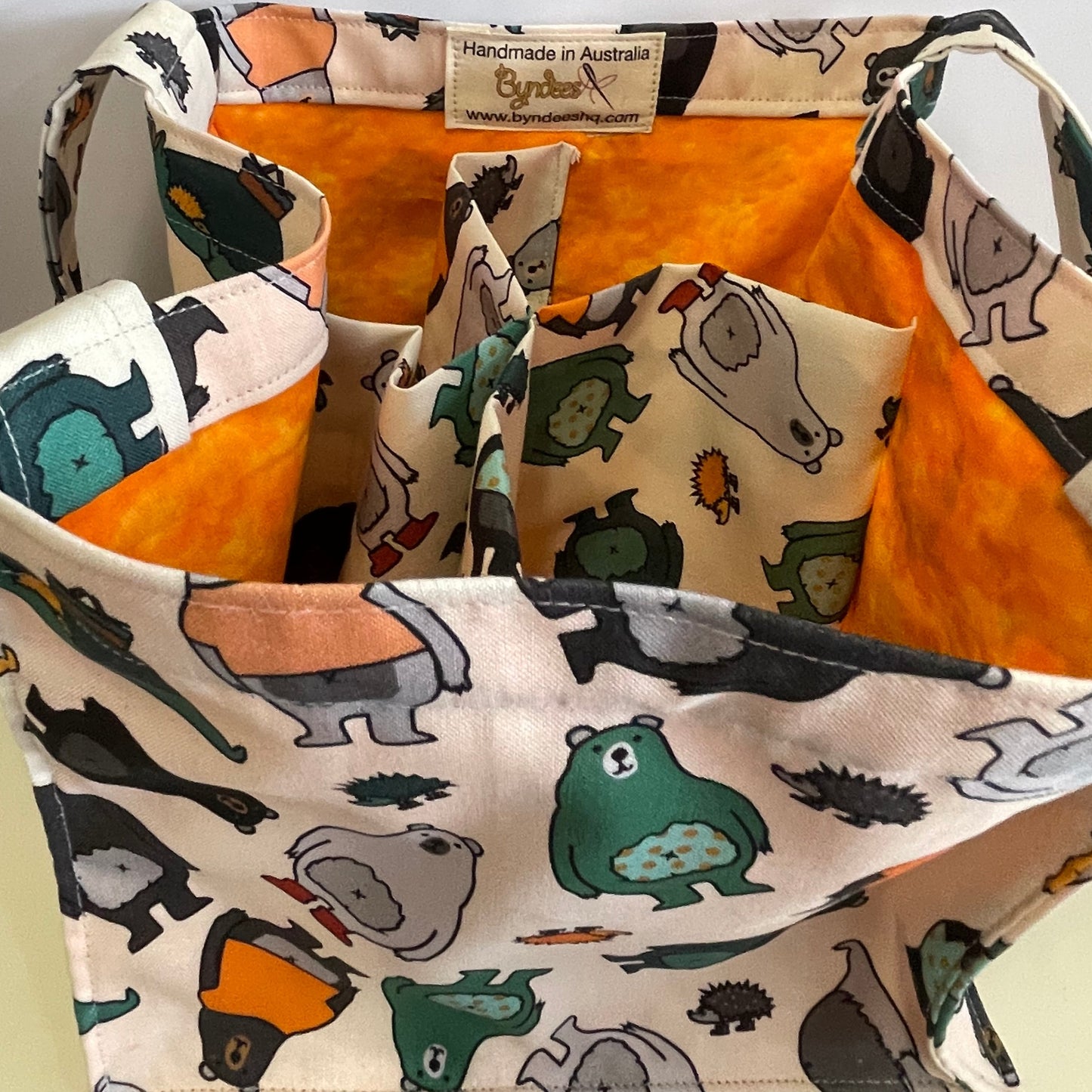 4 Cup Coffee Cup Caddy - Bears