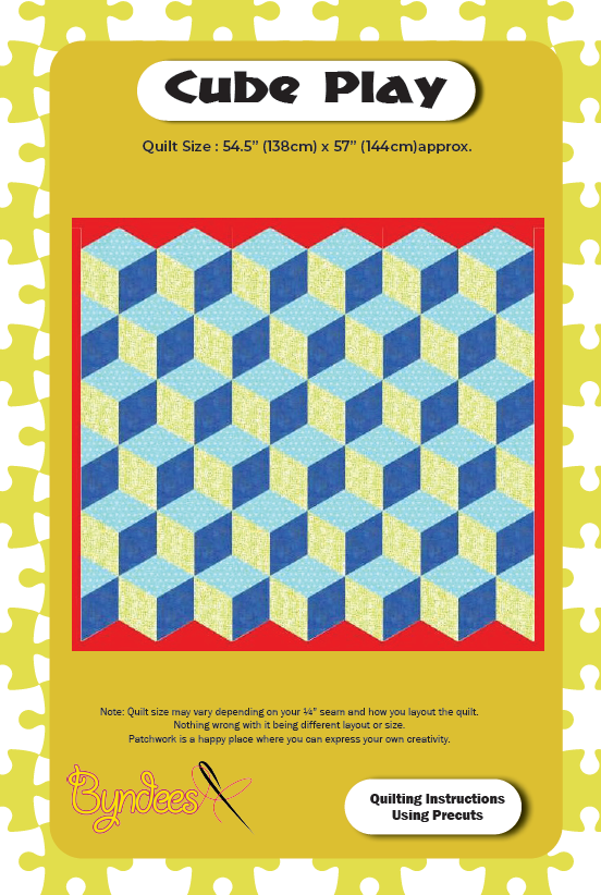 Cube Play Quilt Pattern Download