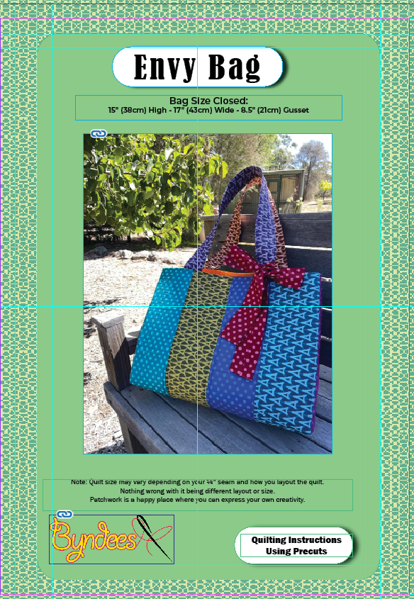 Envy Bag Pattern - Using 5" Strips