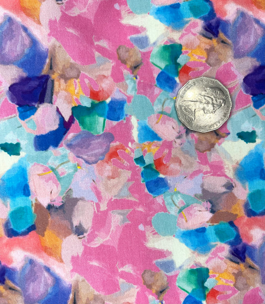 Pink & Blue Splashes