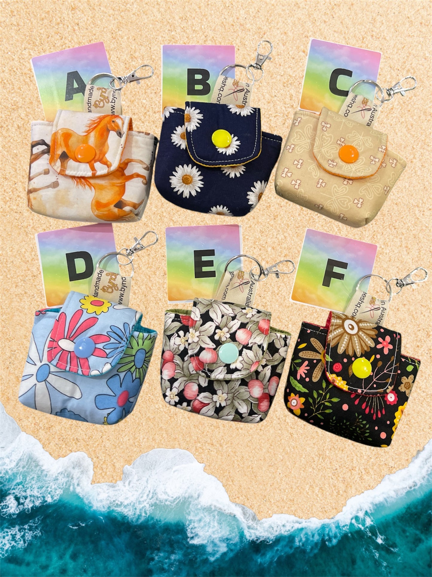 Ear Pod Keyring Cases - Selection 4