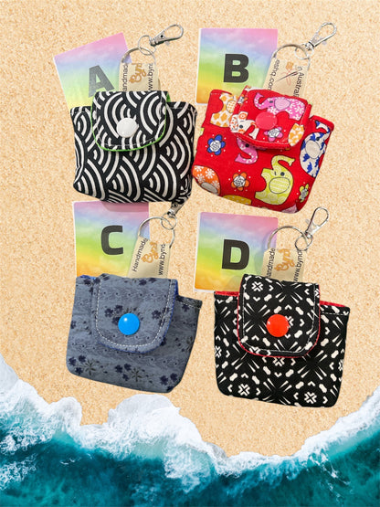 Ear Pod Keyring Cases - Selection 9