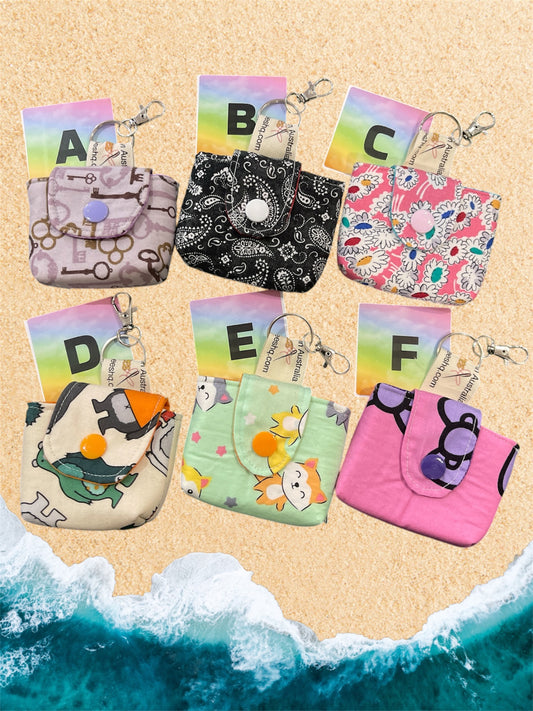 Ear Pod Keyring Cases - Selection 1