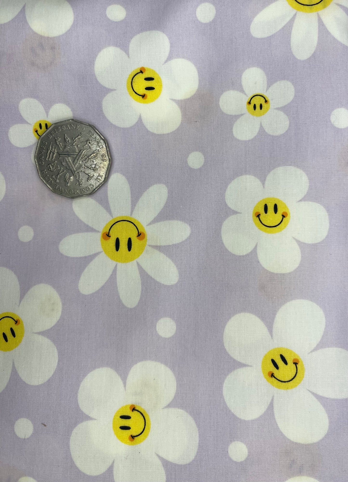 Happy Daisies on Lavender