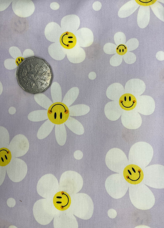 Happy Daisies on Lavender