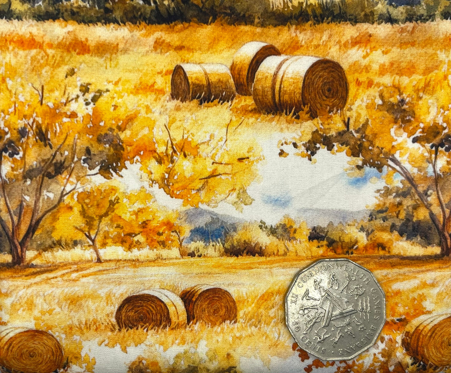 Outback Haystacks Yellow and Oranges