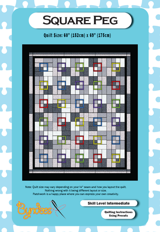 Square Peg Quilt Pattern Download