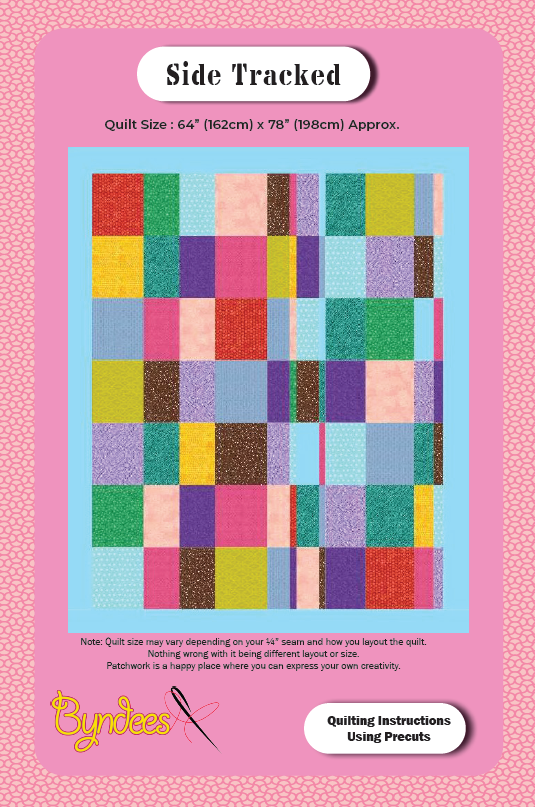 Side Tracked Quilt Pattern Download