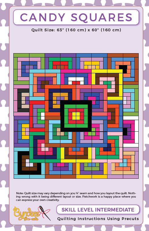 Candy Squares Quilt Pattern Download