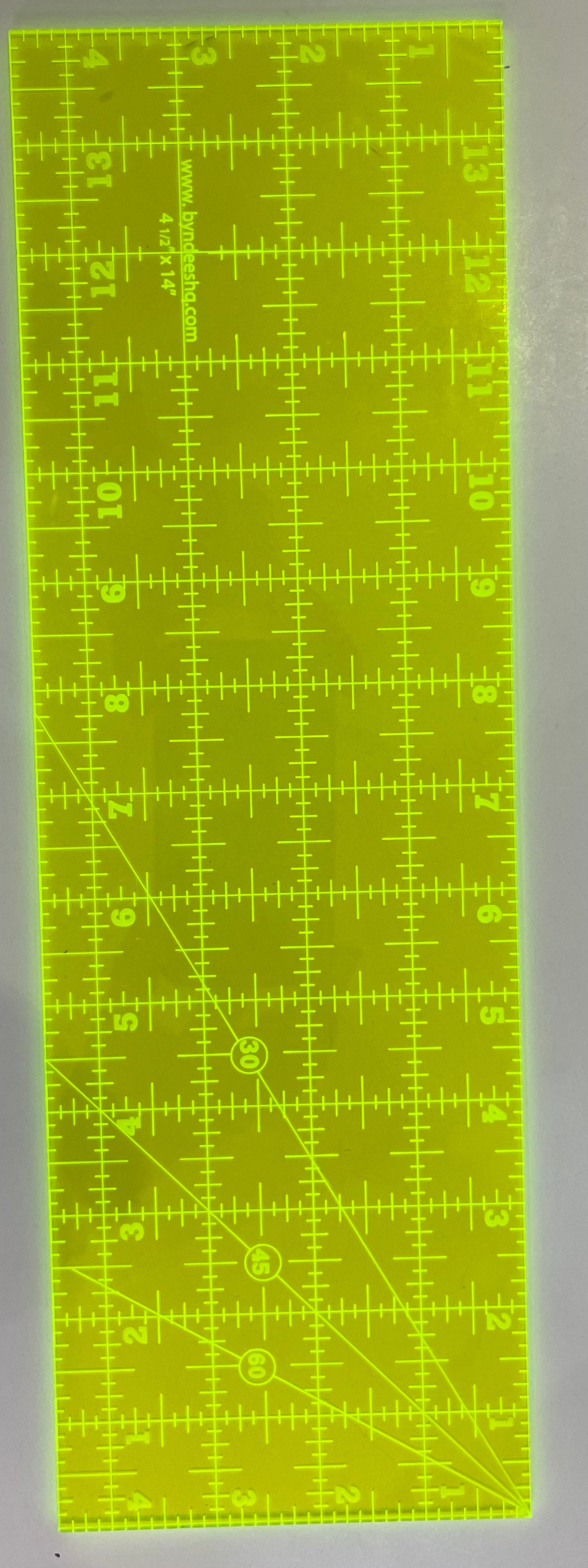 4.5" x 14" Ruler