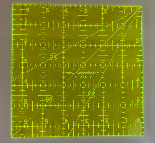 6.5" x 6.5" Square Ruler