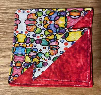 Bookmarks 1 x 5” & 1 x 3.5” Set - Bright Circles, Patterned & Sunflowers