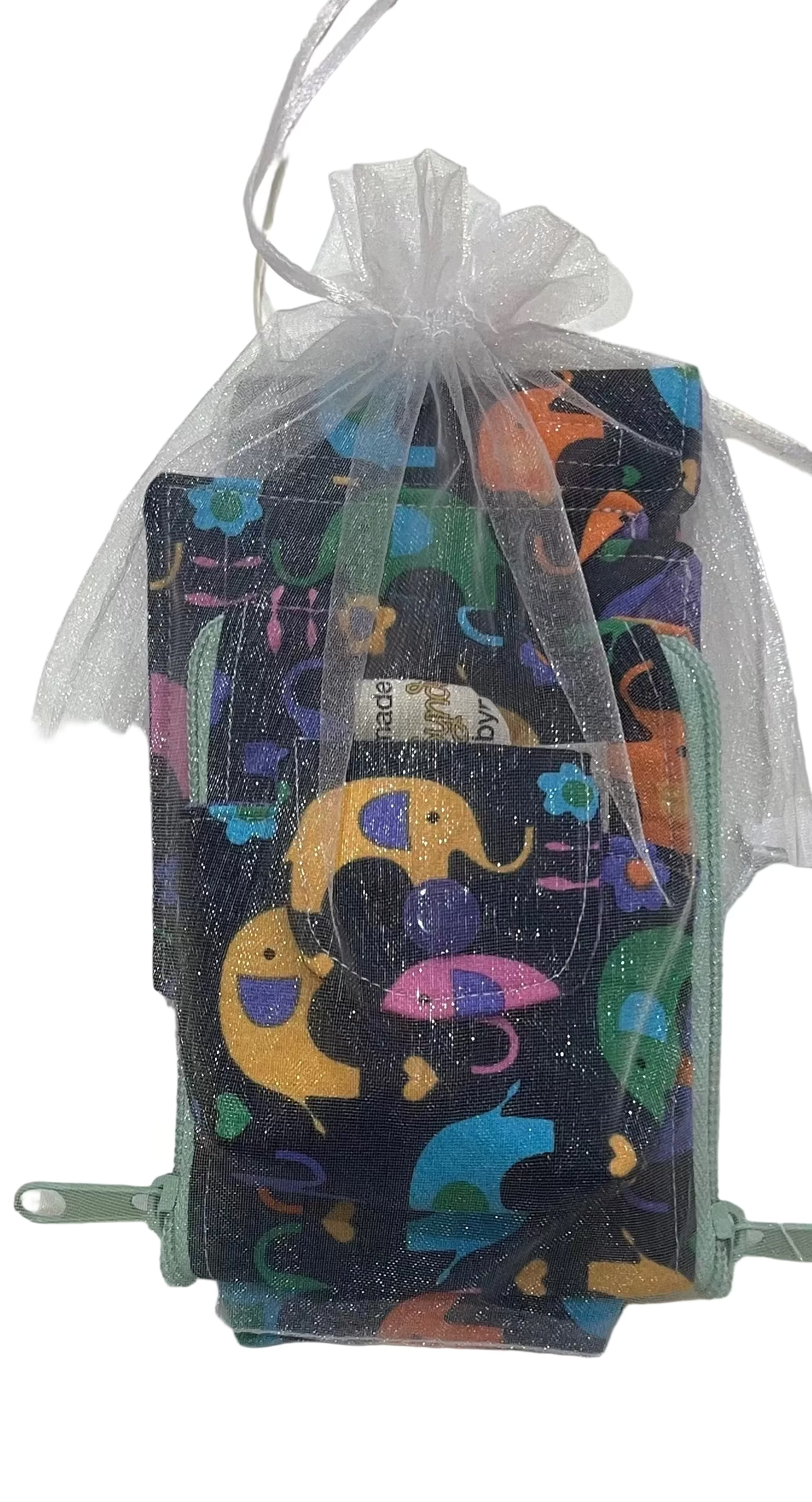 Accessories Kit - Colourful Elephants w Purple Lining