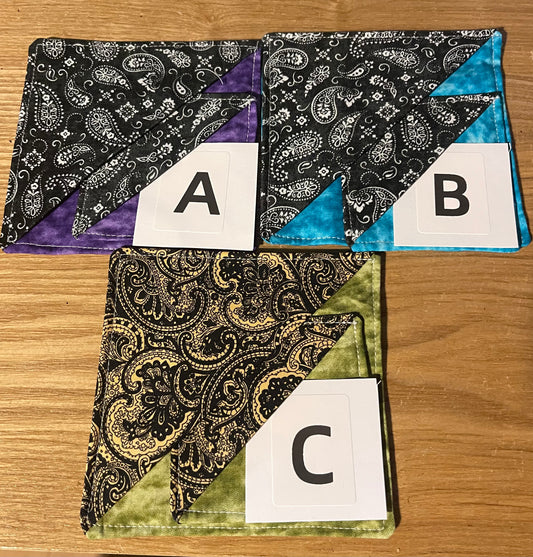 Bookmarks 1 x 5” & 1 x 3.5” Set - Paisley’s