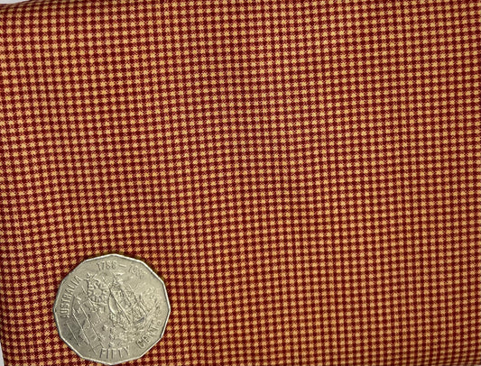 Orange Checks Small