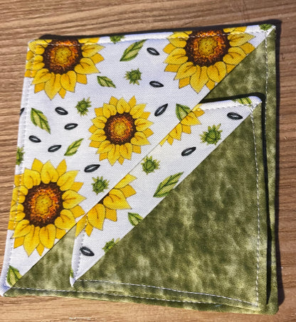 Bookmarks 1 x 5” & 1 x 3.5” Set - Bright Circles, Patterned & Sunflowers