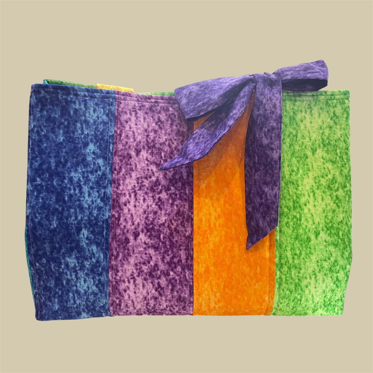 Envy Bag - Marble with Green Lining