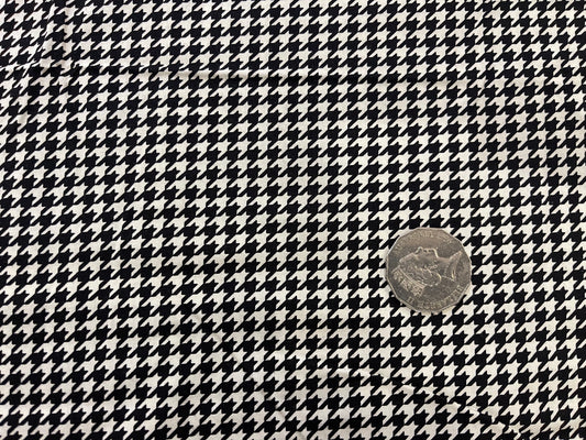 Black & White Herringbone Pattern