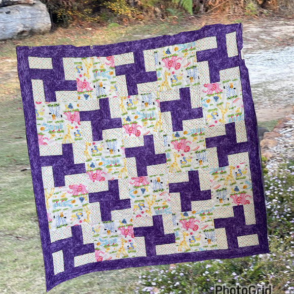 Double Twirl Quilt Finished Size 44