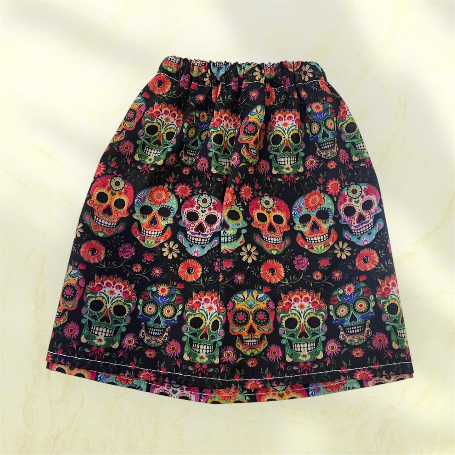 Sock Guards - Coloured Skulls on Black Pair