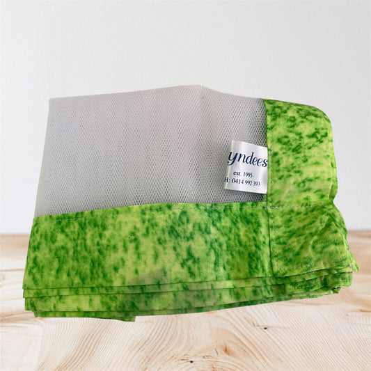 Food Net Cover  - Green Marble