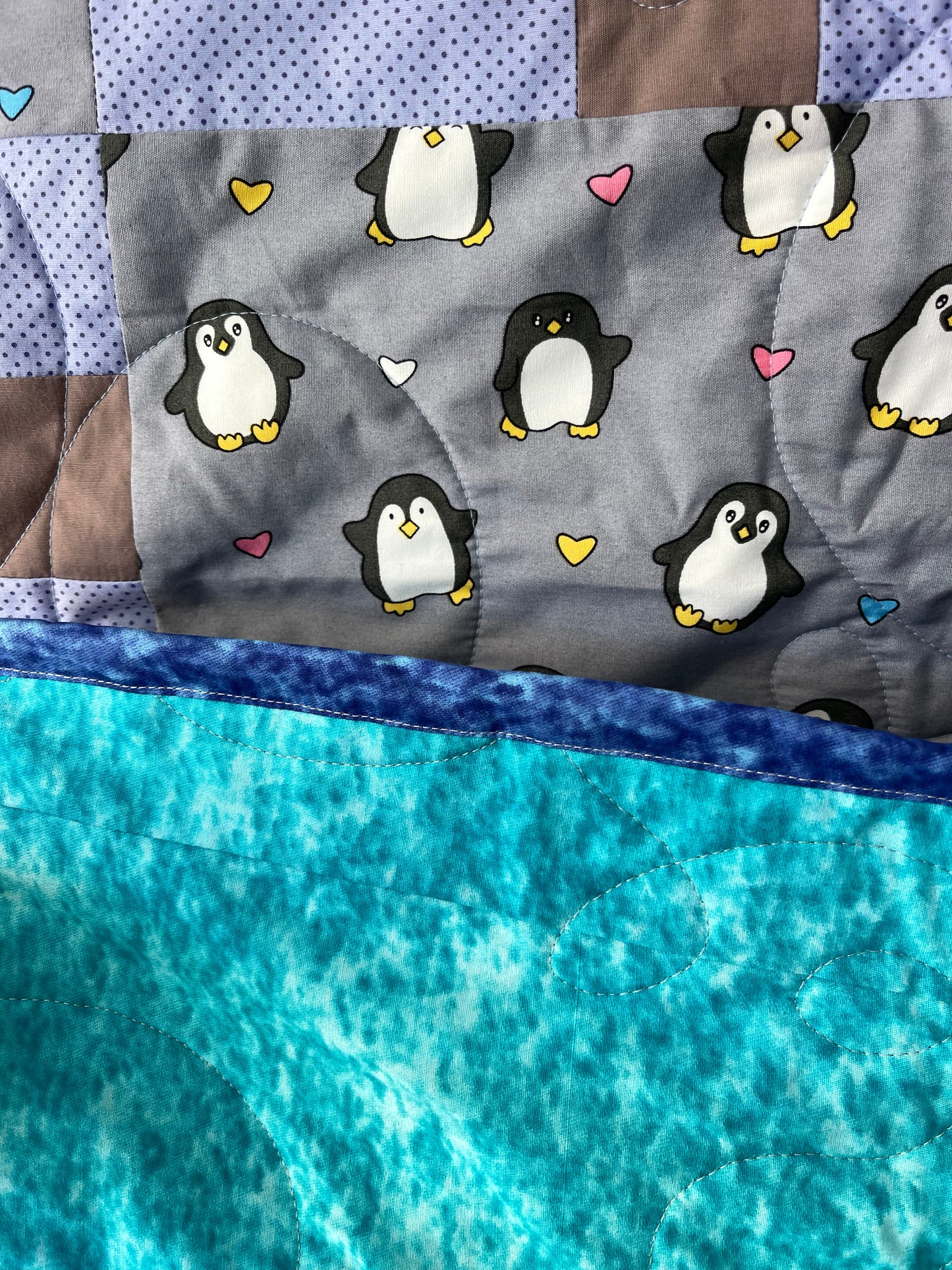 Double Twirl Quilt Finished Size 44" x 44" Approx