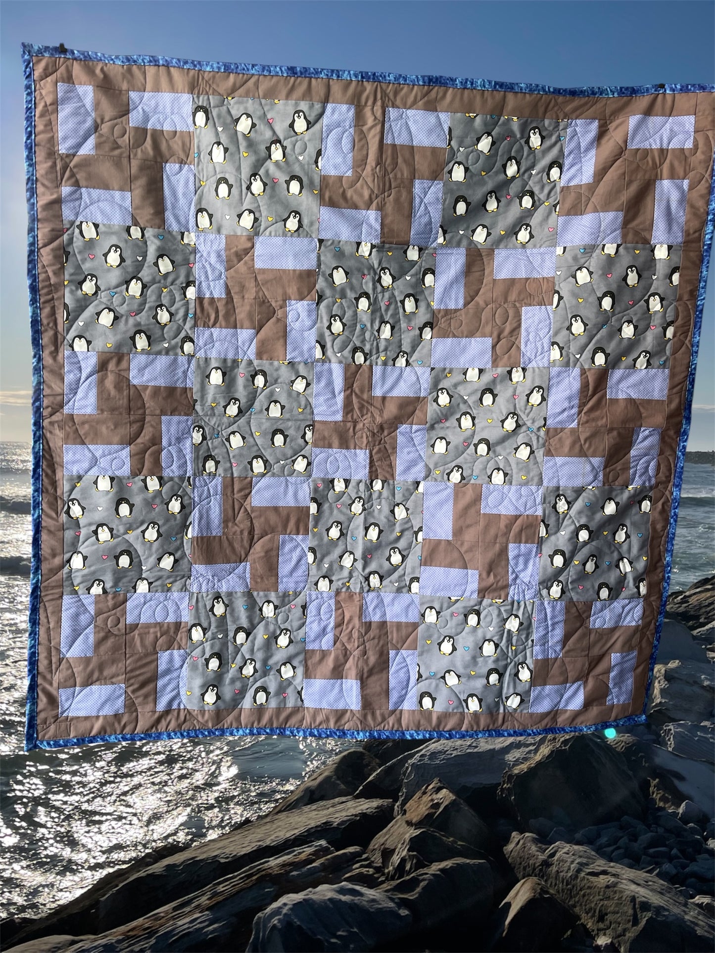 Double Twirl Quilt Finished Size 44" x 44" Approx