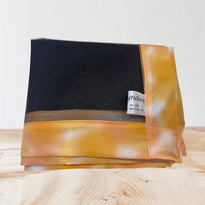 Food Net Cover  - Orange Wash Pattern