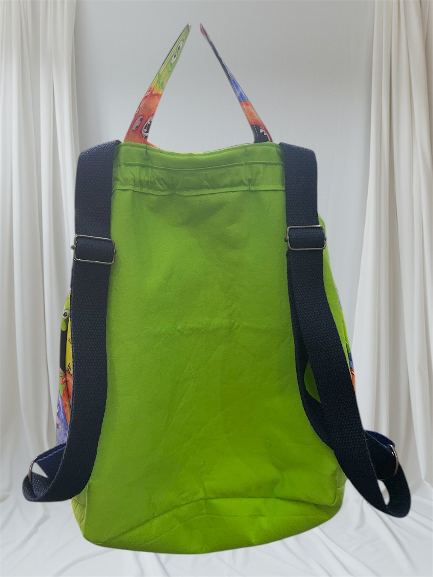 Toddler’s Backpack - Monsters with Green