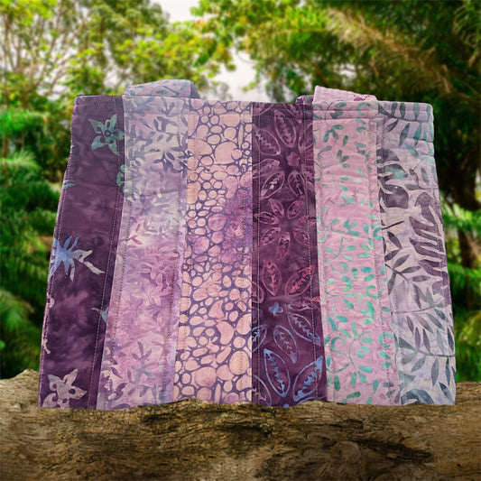Totally Fun Bag - Purple Tones with Lilac Lining