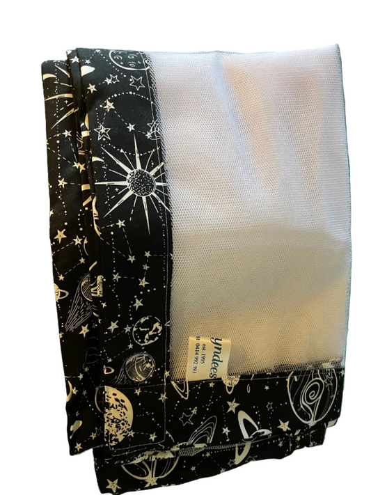 Food Net Cover  - Universe on Black