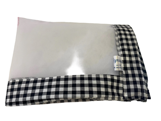 Food Net Cover  - Black Check