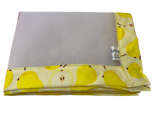 Food Net Cover  - Pears on Yellow