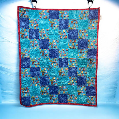Stepping Stones Quilt Finished Size 34.5" x 42.5" Approx