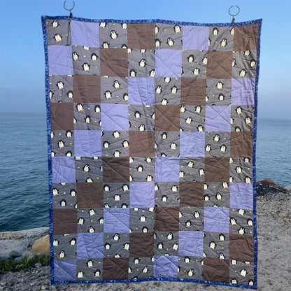 Stepping Stones Quilt Finished Size 34.5" x 42.5" Approx