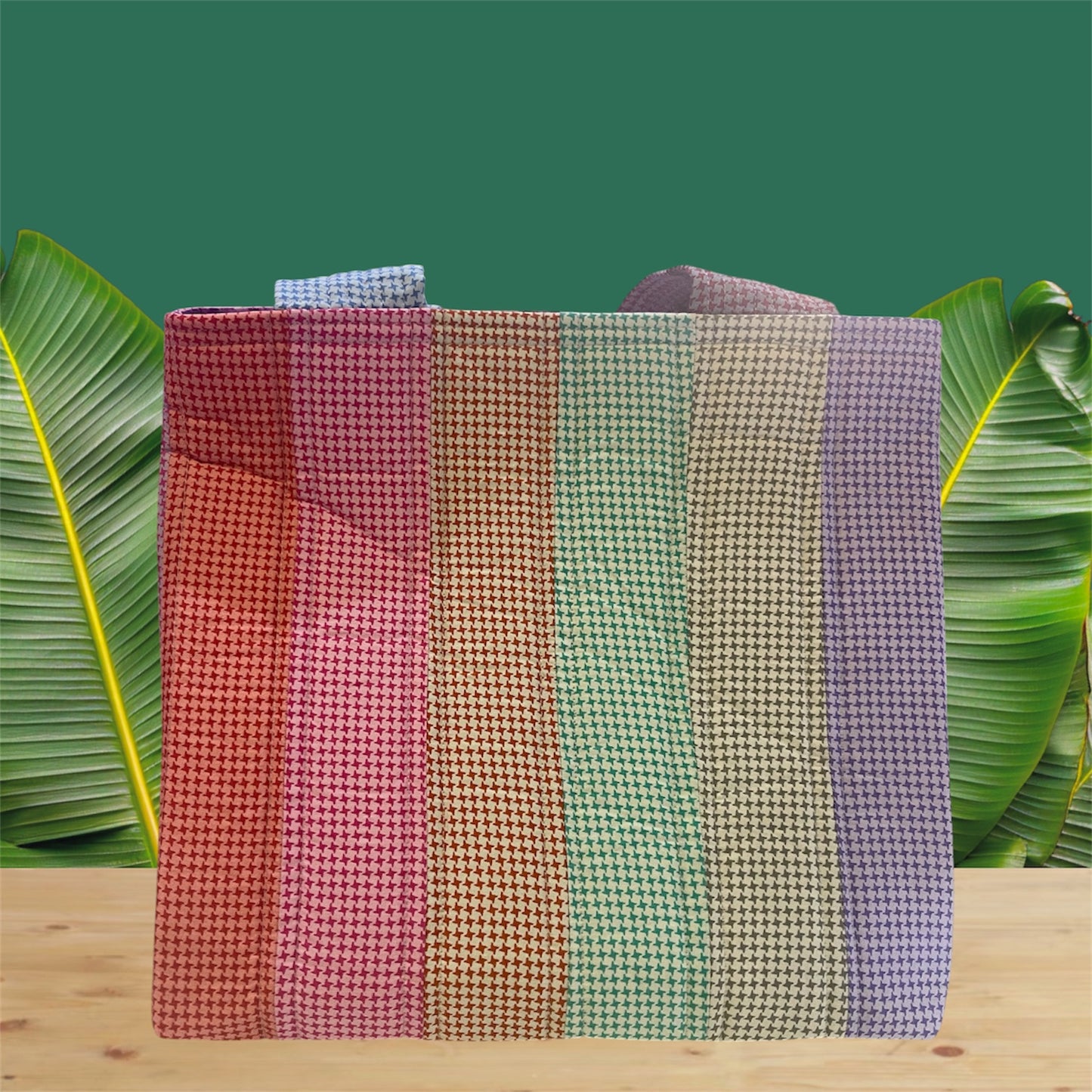 Totally Fun Bag - Pastel Stars with Lilac Lining