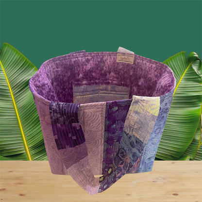 Totally Fun Bag - Purple Tones with Lilac Lining