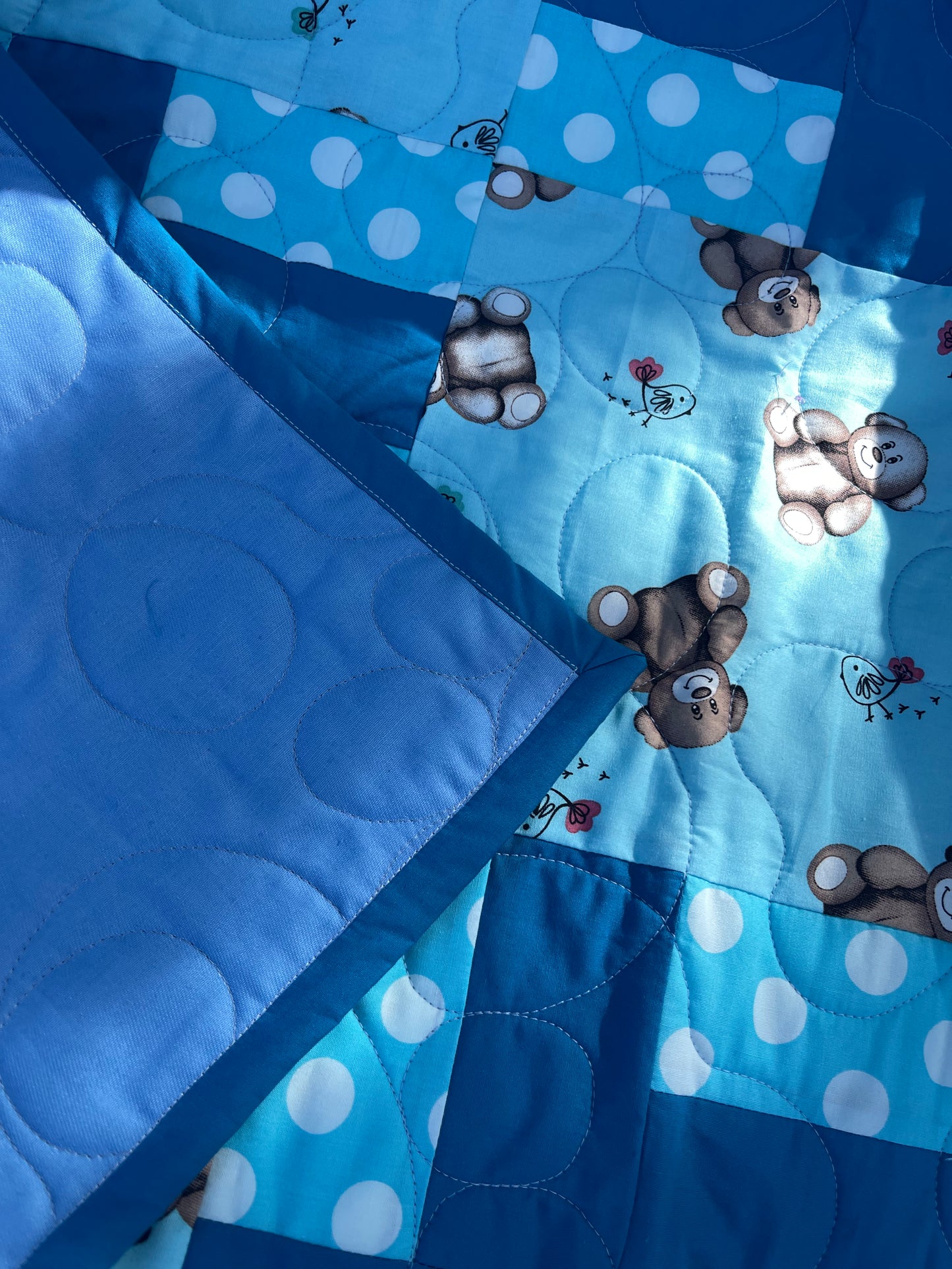 Double Twirl Quilt Finished Size 44" x 44" Approx