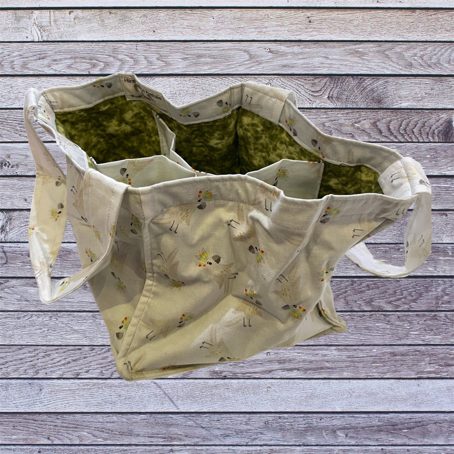4 Cup Coffee Cup Caddy - Cockatoos